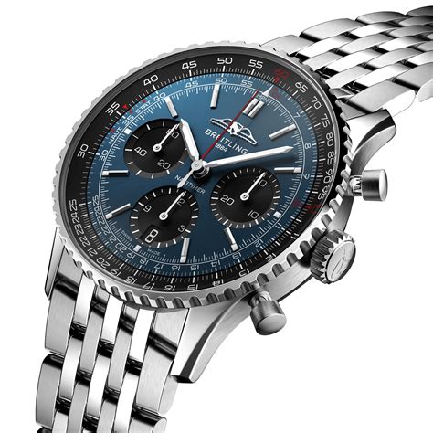 breitling b4535511 blue dial|Breitling Navitimer B01 Chronograph 41 Watch AB0139241C1A1.